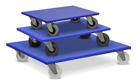 Location de plateaux à roulettes .